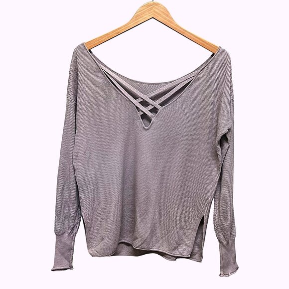 Garage Waffle Knit Top Neutral Size XS - Picture 7 of 9